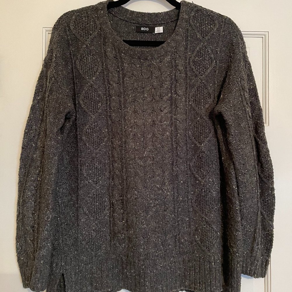 Urban Outfitters BDG Cable Oversized Sweater